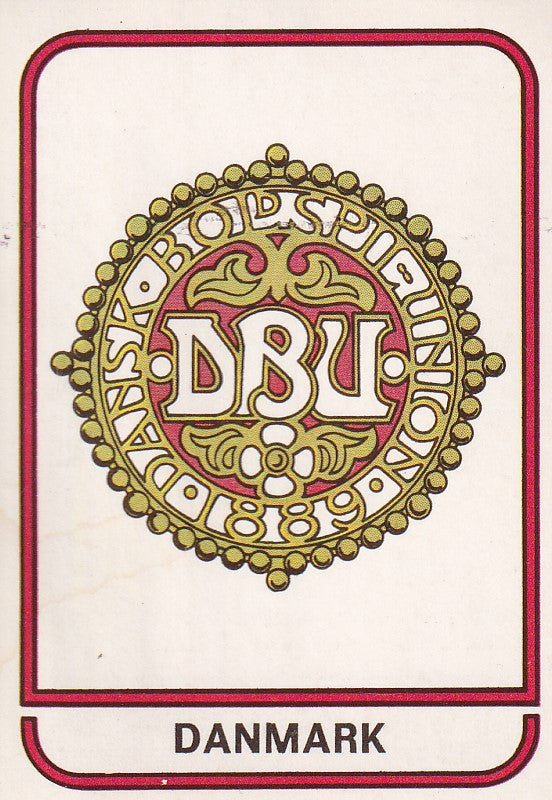 346. DANMARK - NATIONAL TEAM BADGE