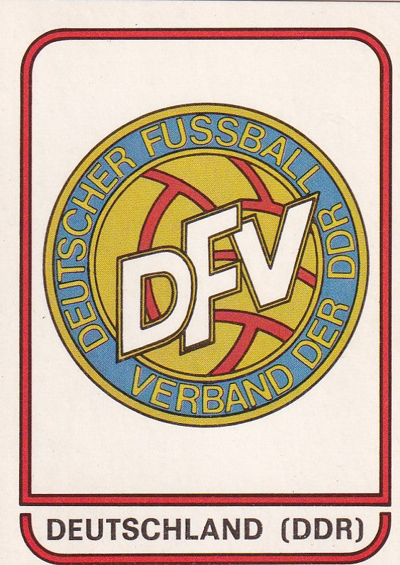 351. DEUTSCHLAND (DDR) - NATIONAL TEAM BADGE
