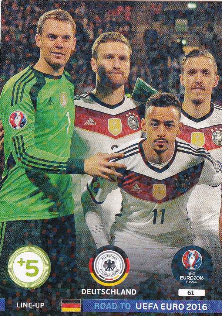 061. DEUTSCHLAND - LINE-UP