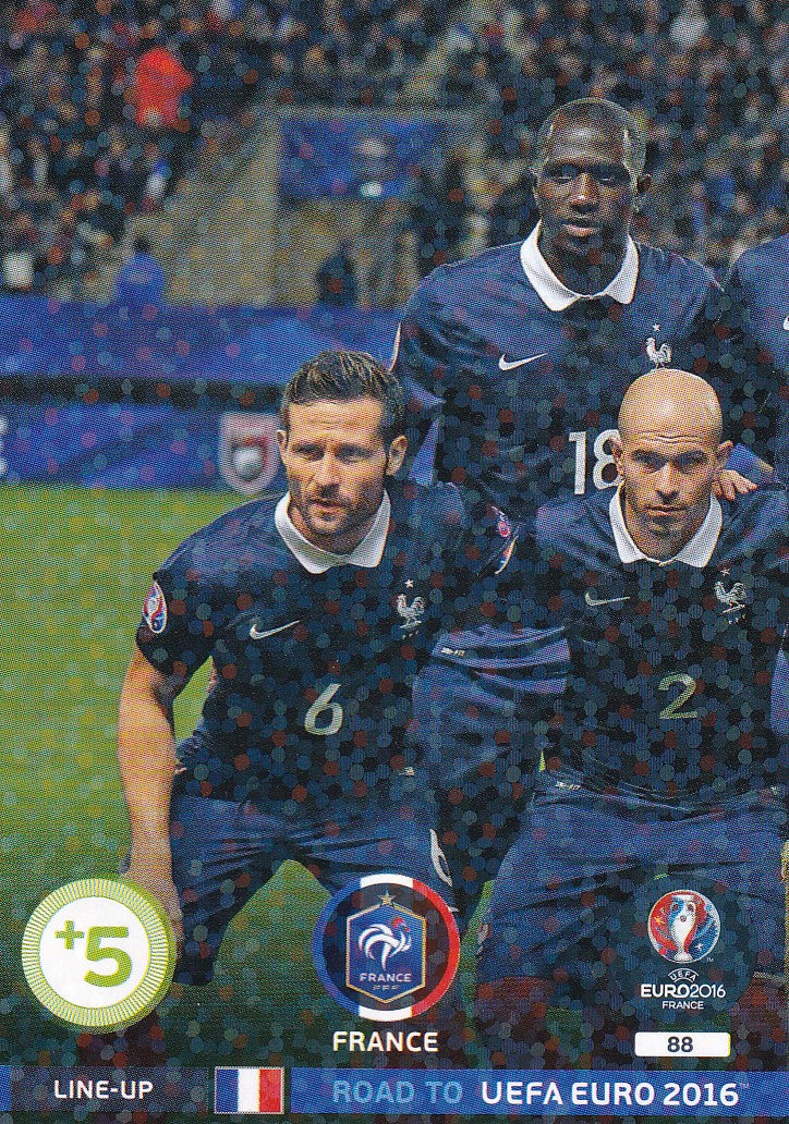 088. FRANCE - LINE-UP