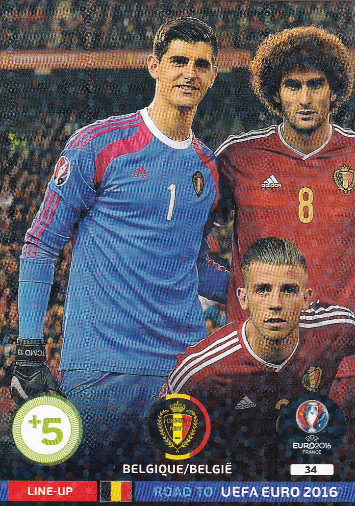 034. BELGIUM - LINE-UP