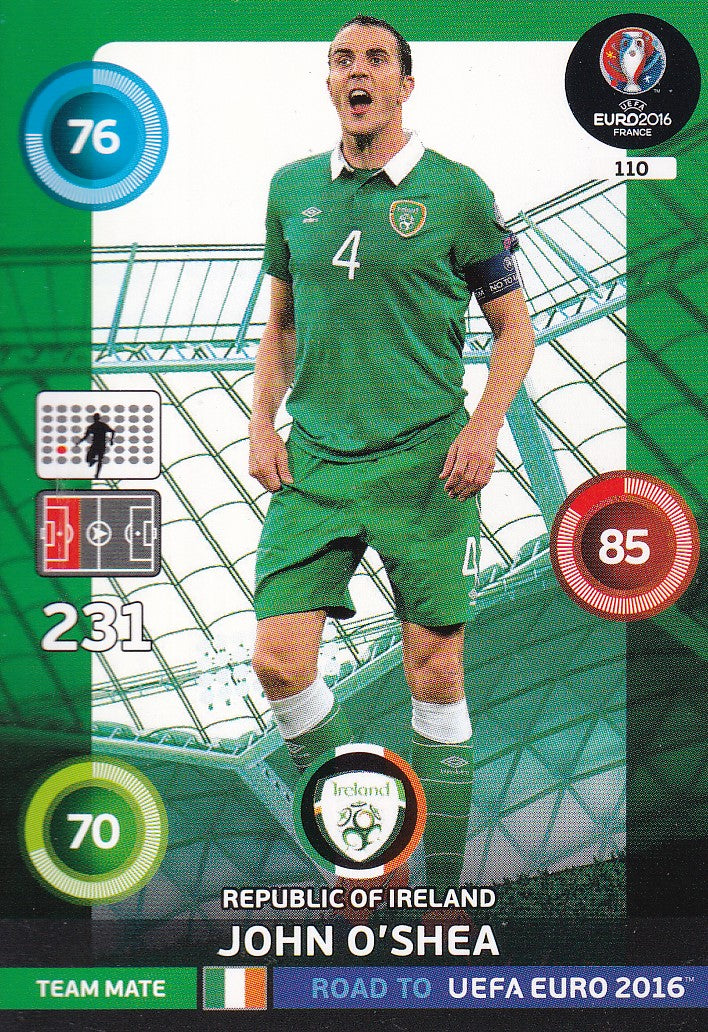 110. JOHN O'SHEA - REPUBLIC OF IRELAND