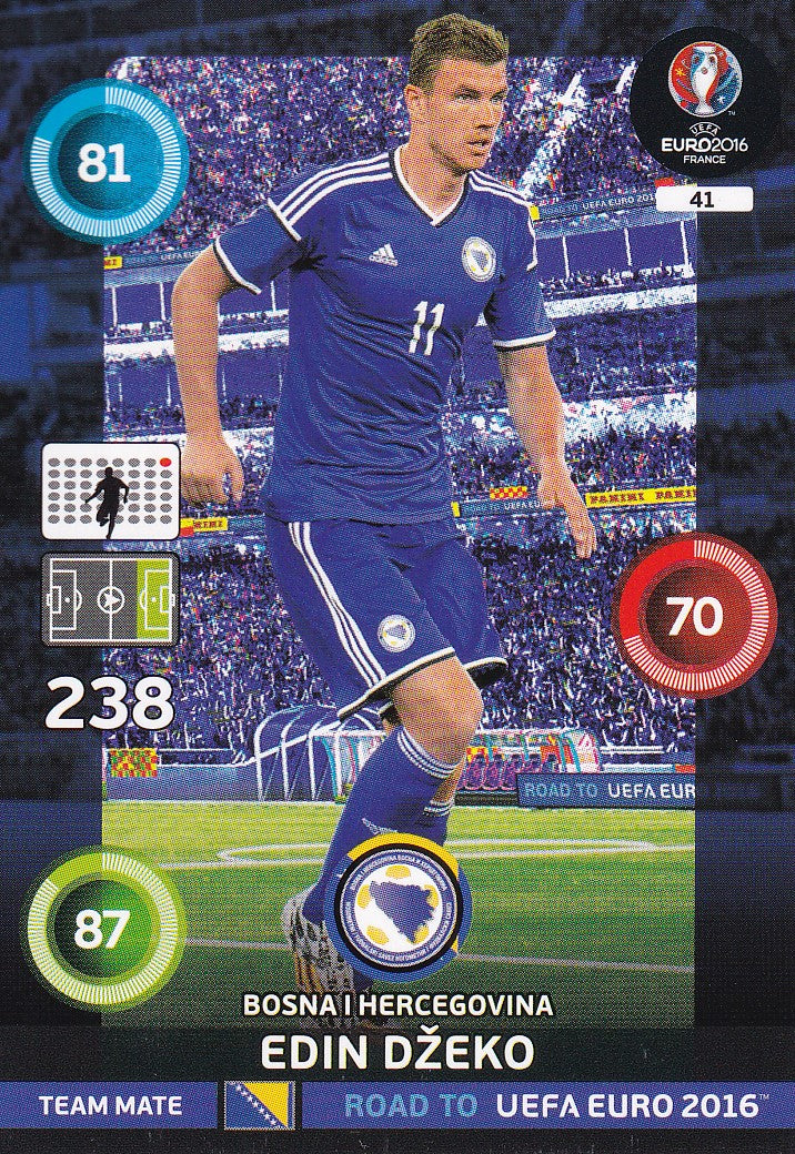 041. EDIN DZEKO - BOSNA I HERCEGOVINA