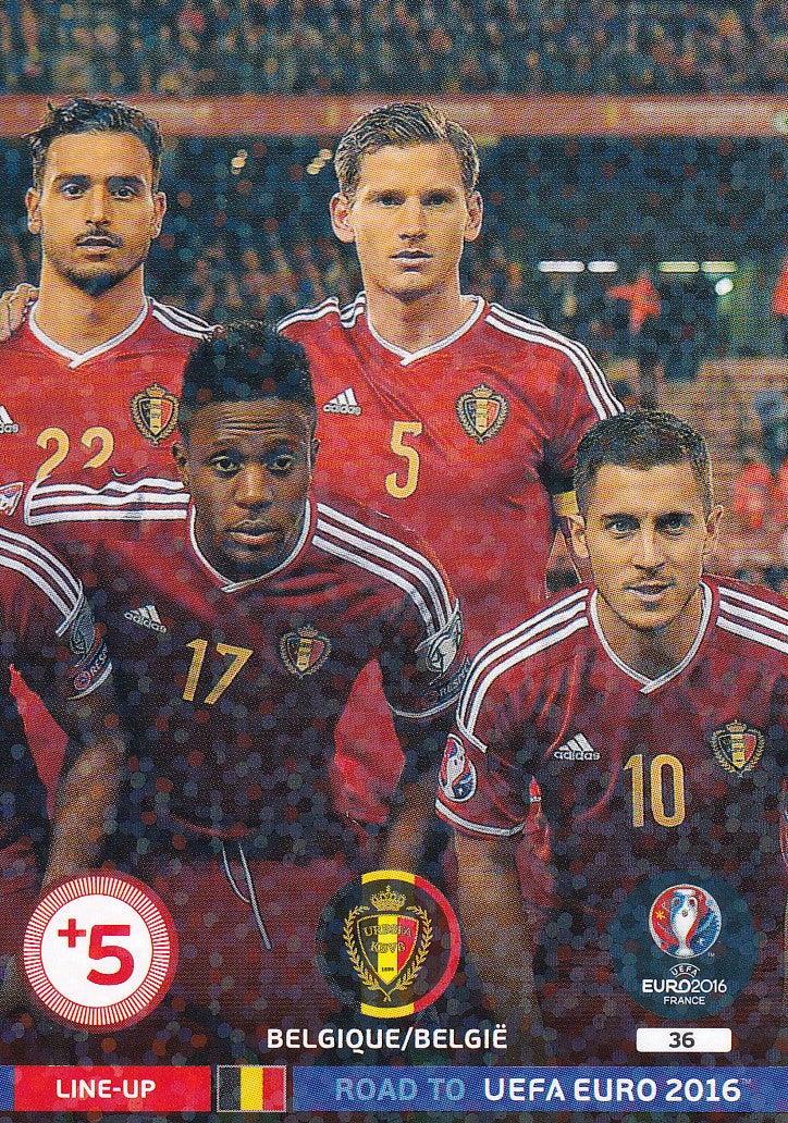 036. BELGIUM - LINE-UP