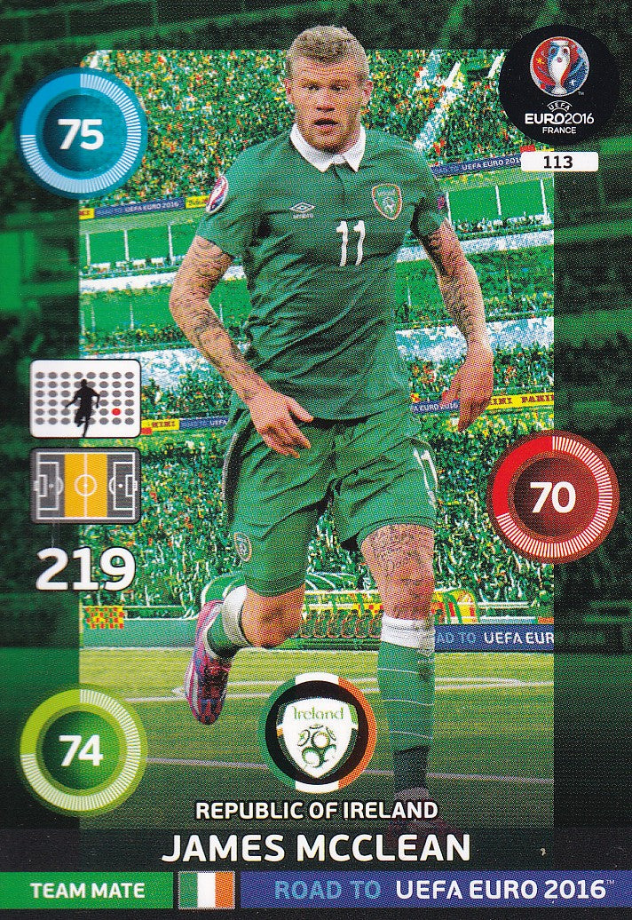 113. JAMES MCCLEAN - REPUBLIC OF IRELAND