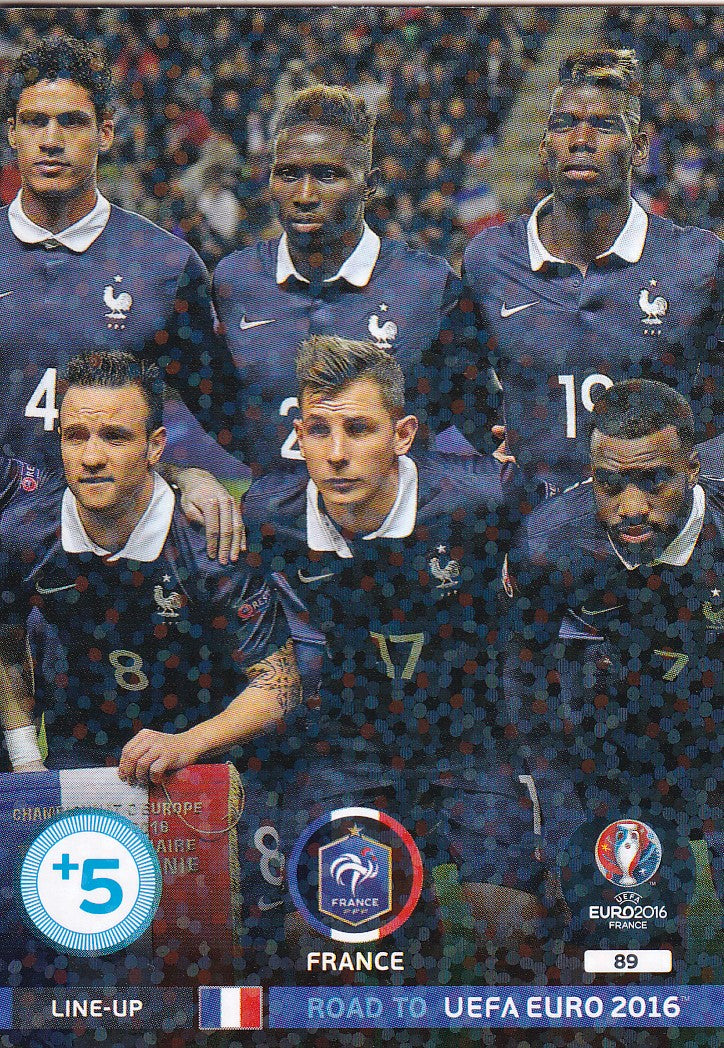 089. FRANCE - LINE-UP