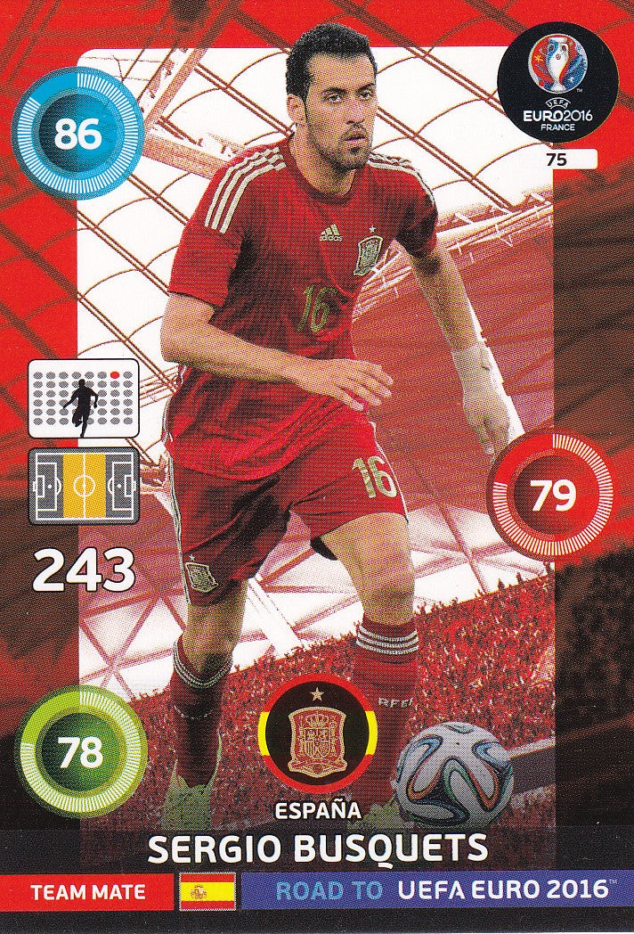 075. SERGIO BUSQUETS - ESPAÑA