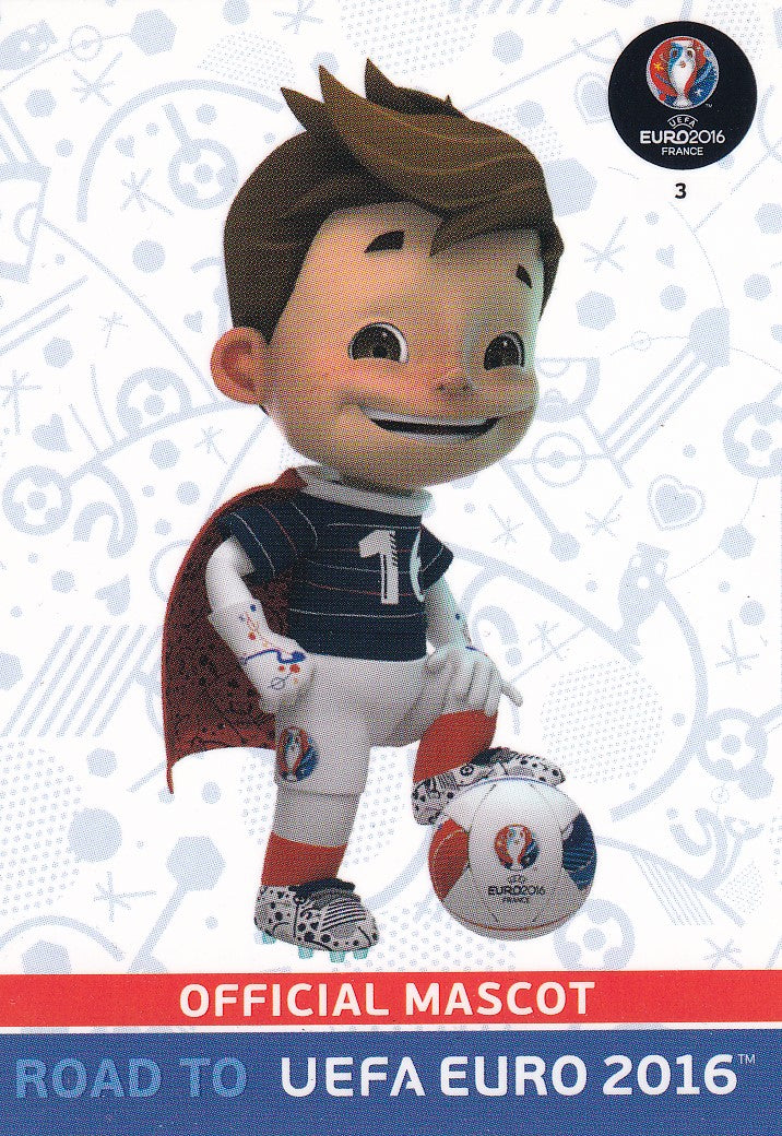 003. ROAD TO UEFA EURO 2016 - OFFICIAL MASCOT