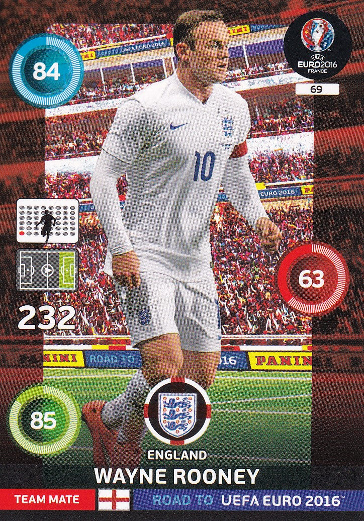 069. WAYNE ROONEY - ENGLAND