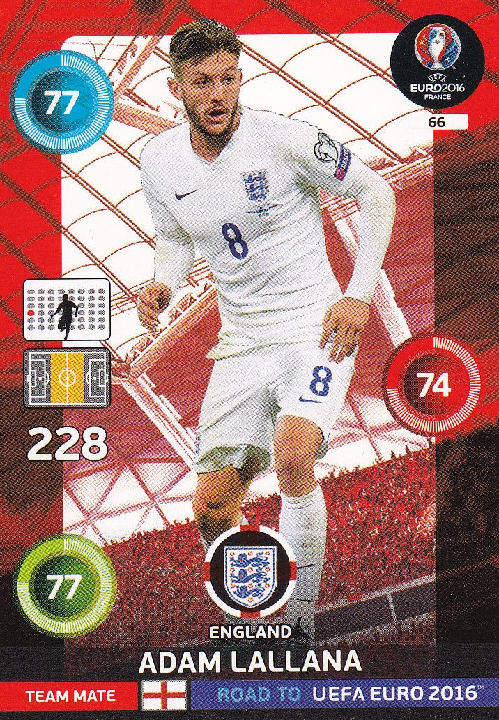 066. ADAM LALLANA - ENGLAND