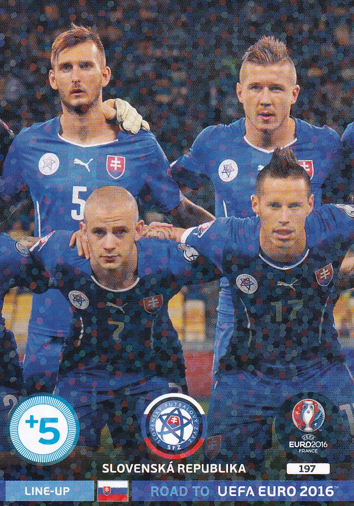 197. SLOVENSKA REPUBLIKA - LINE-UP
