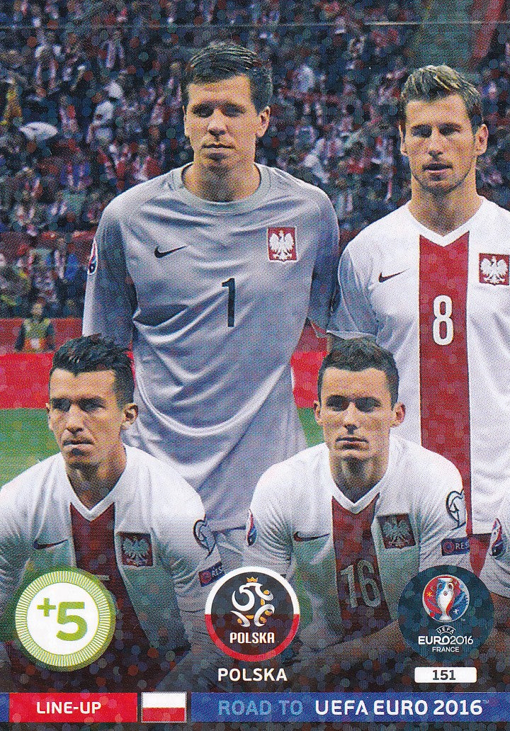 151. POLSKA - LINE-UP