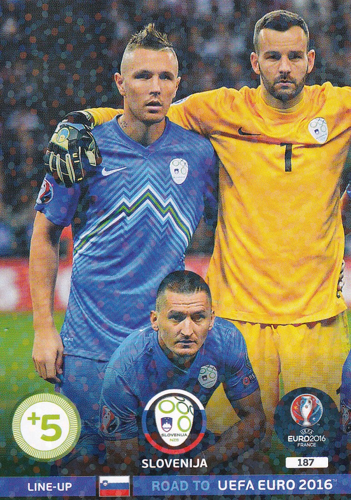 187. SLOVENIJA - LINE-UP