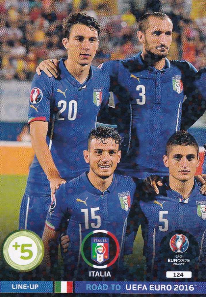 124. ITALIA - LINE-UP