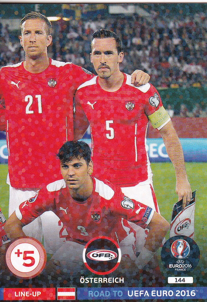 144. OSTERREICH - LINE-UP