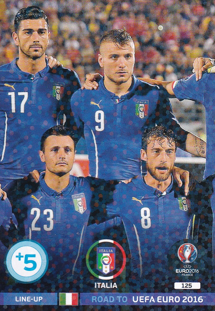 125. ITALIA - LINE-UP