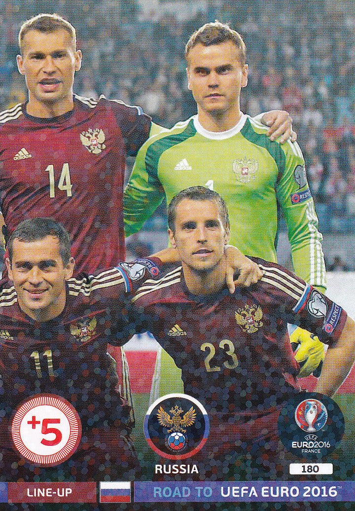 180. RUSSIA - LINE-UP