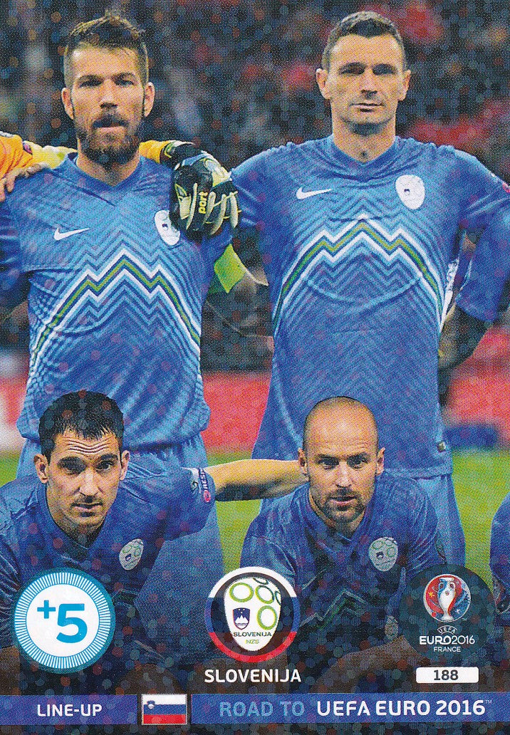 188. SLOVENIJA - LINE-UP