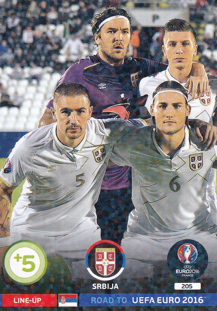 205. SRBIJA - LINE-UP