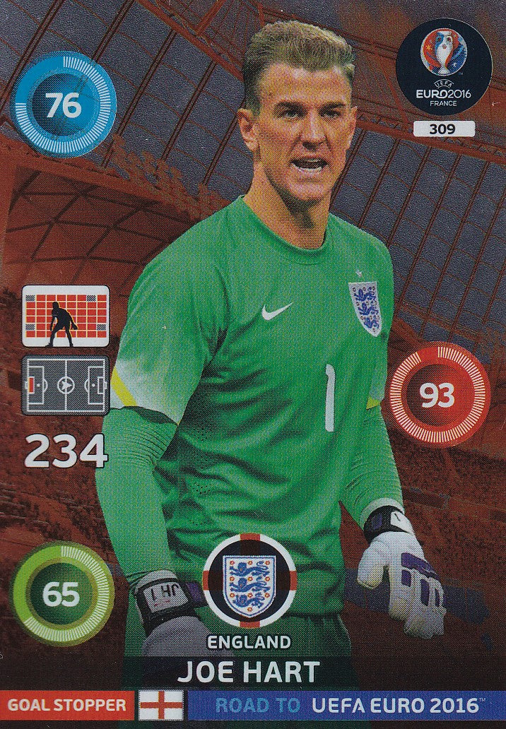 309. JOE HART - ENGLAND - GOAL STOPPER