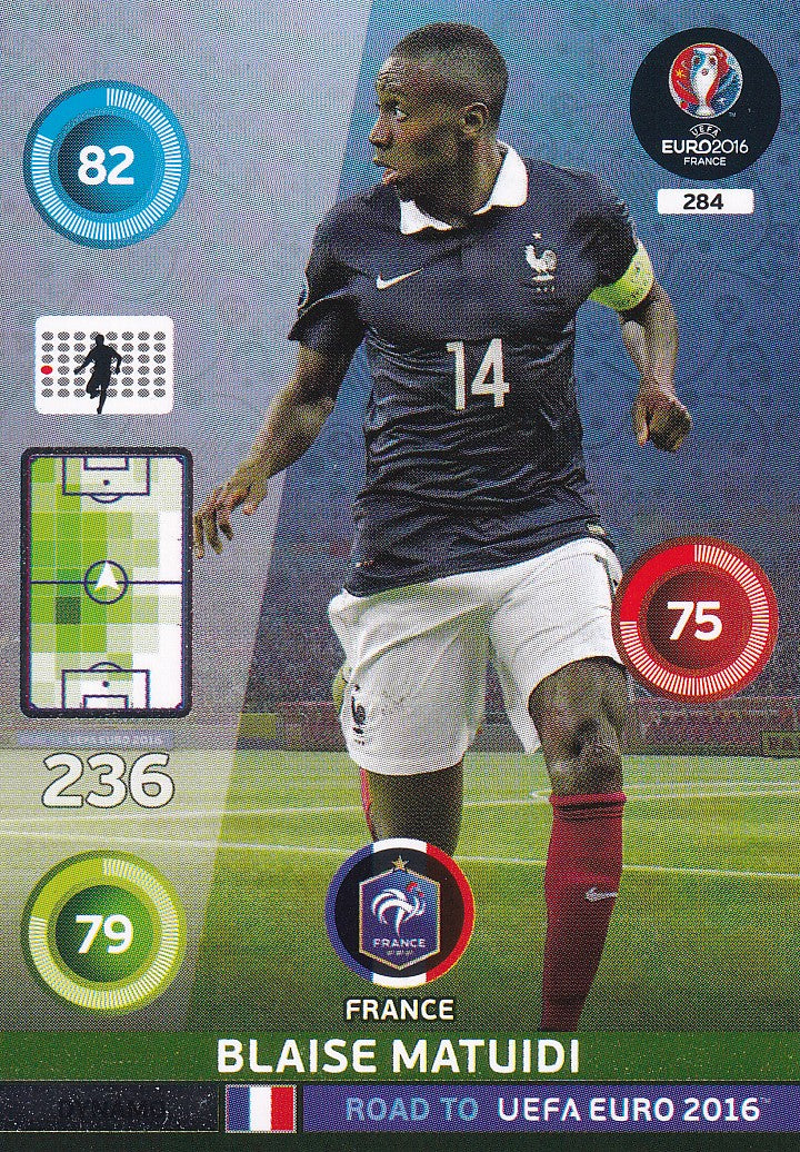 284. BLAISE MATUIDI - FRANCE - DYNAMO