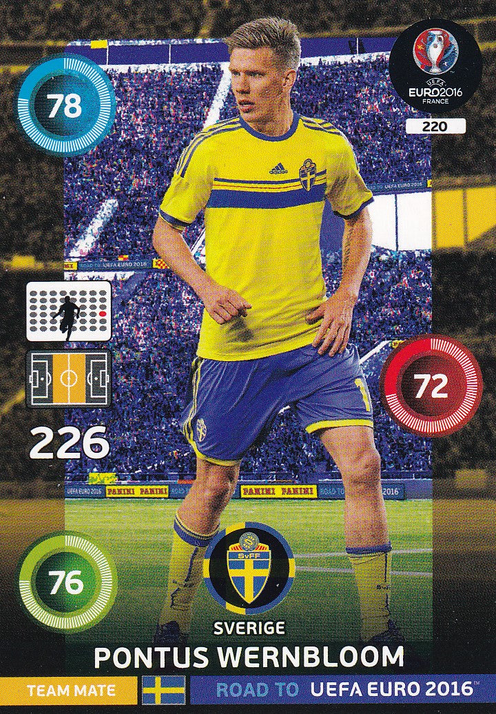 220. PONTUS WERNBLOOM - SVERIGE