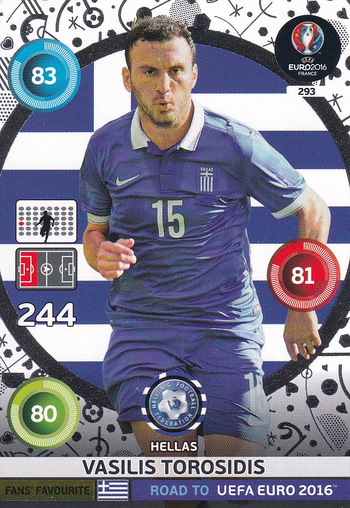 293. VASILIS TOROSIDIS - HELLAS - FANS FAVOURITE