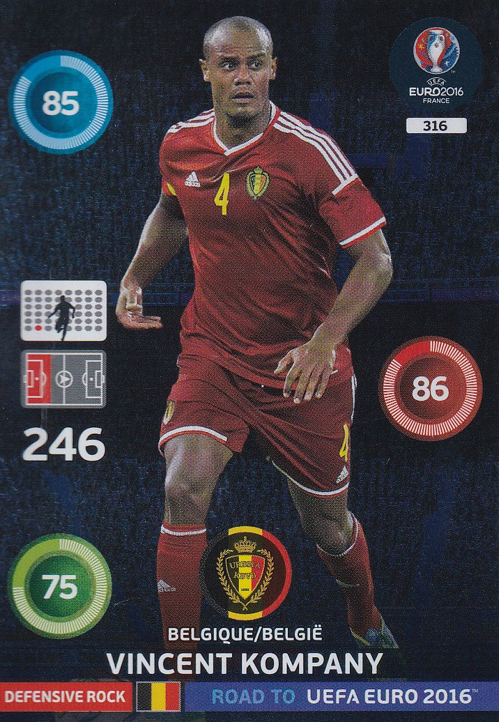 316. VINCENT KOMPANY - BELGIQUE/BELGIE - DEFENSICE ROCK