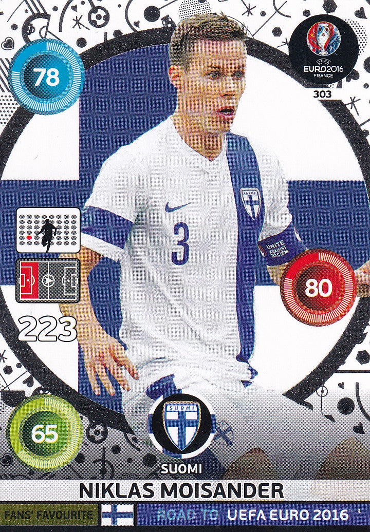 303. NIKLAS MOISANDER - SUOMI - FANS FAVOURITE