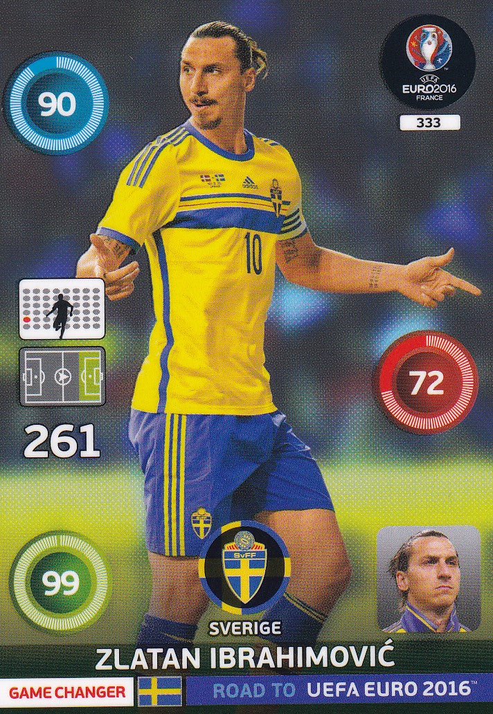 333. ZLATAN IBRAHIMOVIC - SVERIGE - GAME CHANGER