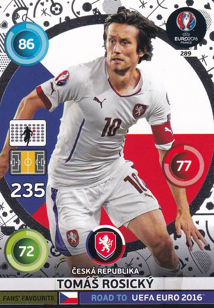 289. TOMAS ROSICKY - CESKA REPUBLIKA - FANS FAVOURITE