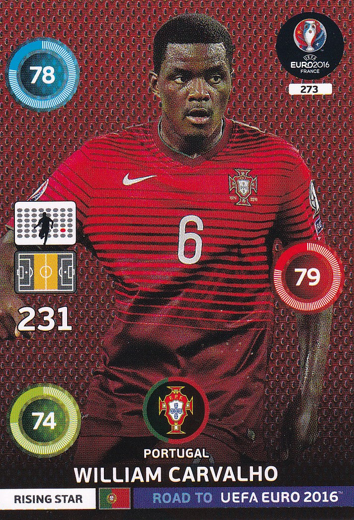 273. WILLIAM CARVALHO - PORTUGAL - RISING STAR