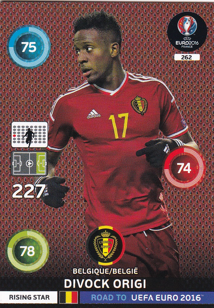 262. DIVOCK ORIGI - BELGIQUE/BELGIE - RISING STAR