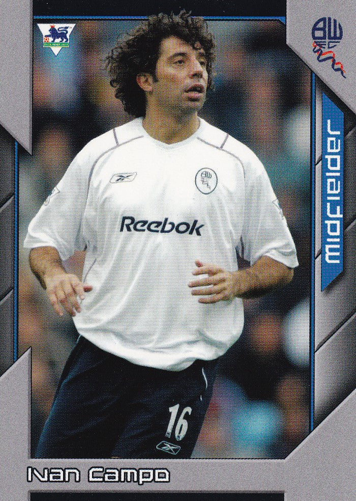 058. IVAN CAMPO - BOLTON WANDERERS