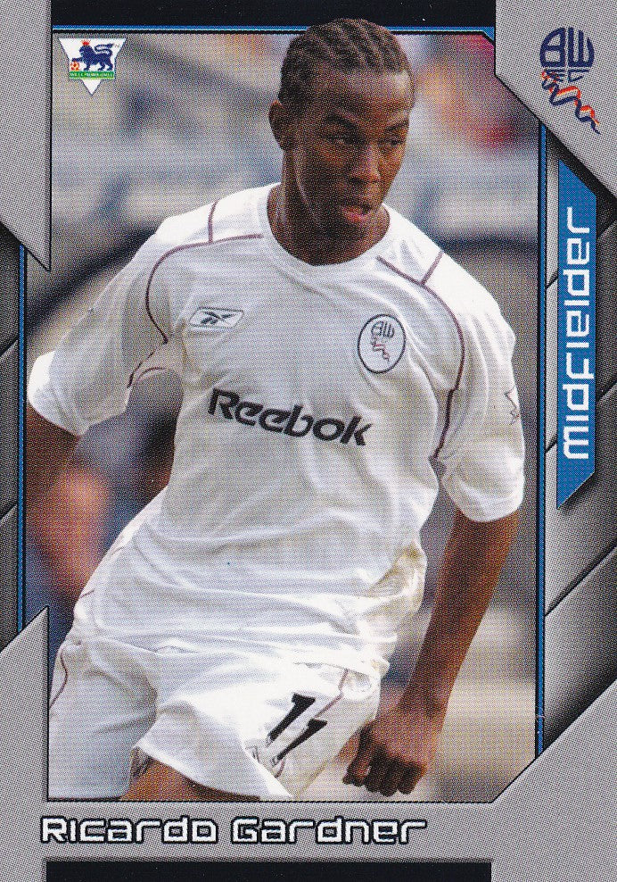 055. RICARDO GARDNER - BOLTON WANDERERS