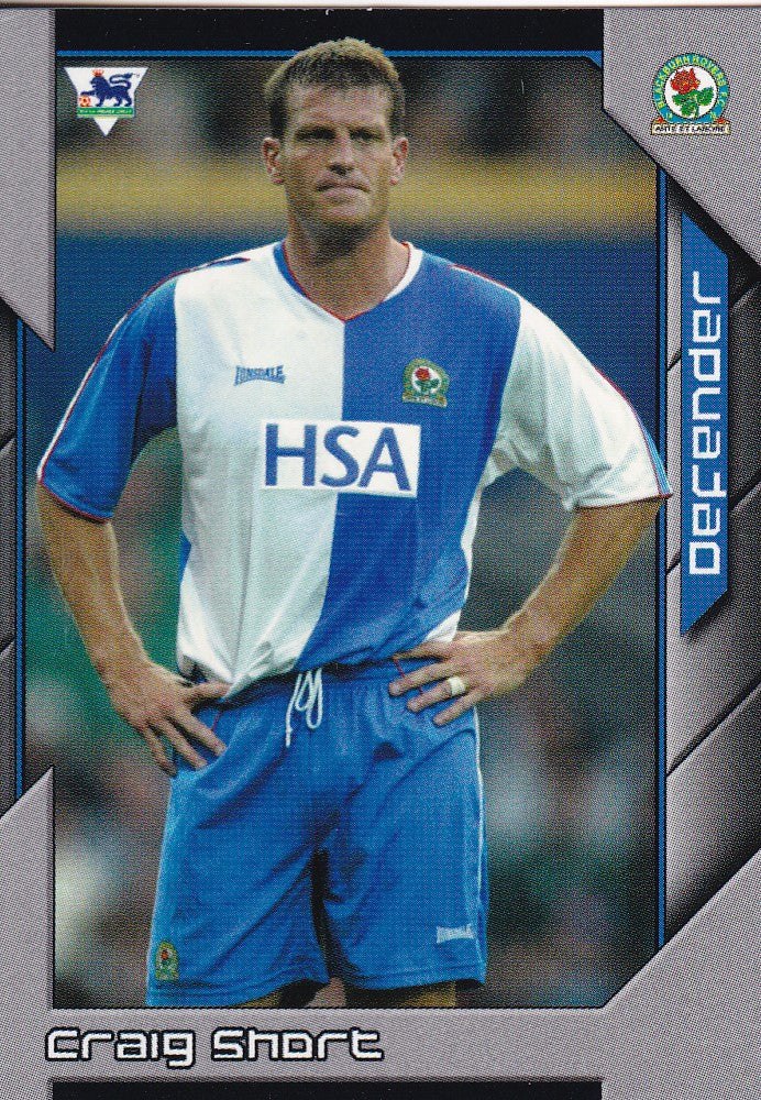 041. CRAIG SHORT - BLACKBURN ROVERS