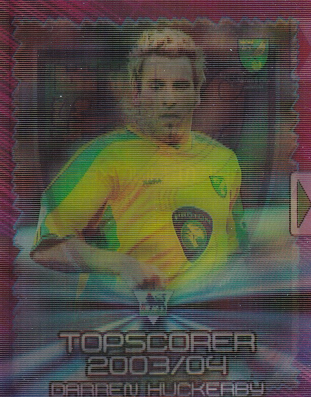 182. NORWICH CITY BADGE - DARREN HUCKERBY - CRAIG FLEMING - 3D FLIX-PIX