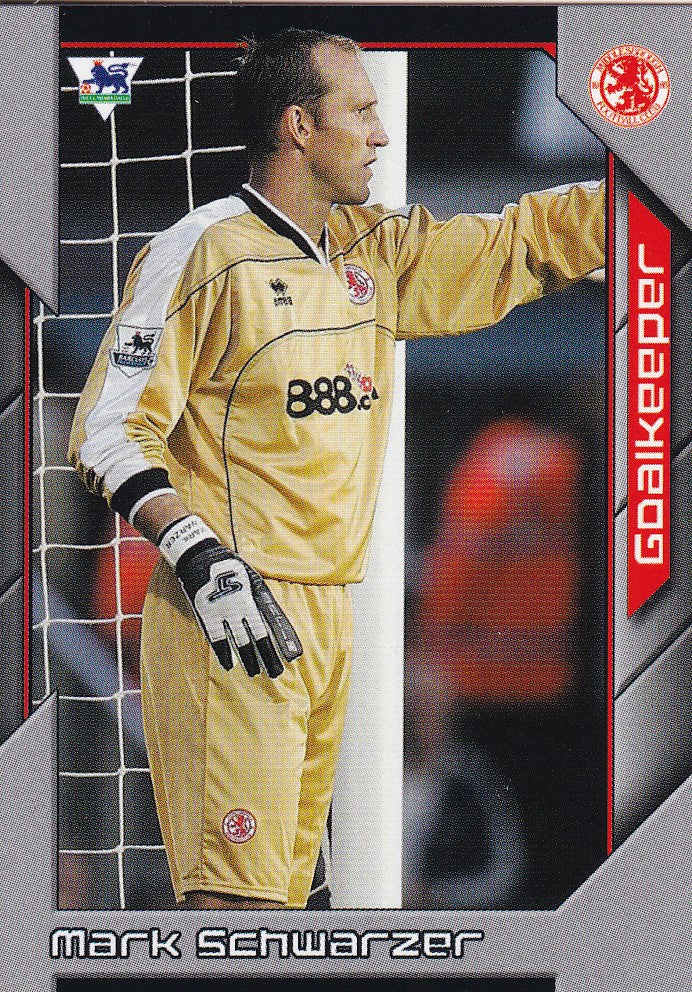 159. MARK SCHWARZER - MIDDLESBROUGH