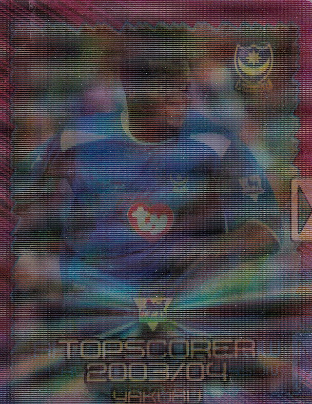 194. PORTSMOUTH BADGE - YAKUBU - ARJAN DE DEEUW - 3D FLIX-PIX
