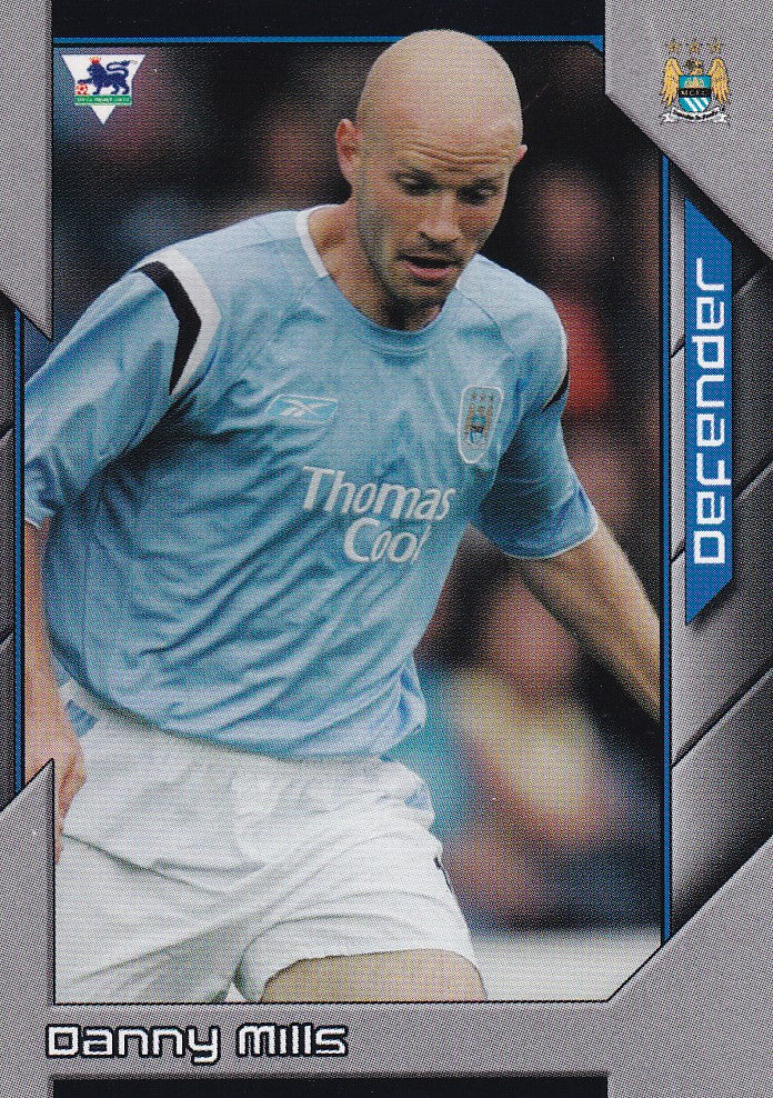141. DANNY MILLS - MANCHESTER CITY