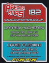 182. NORWICH CITY BADGE - DARREN HUCKERBY - CRAIG FLEMING - 3D FLIX-PIX