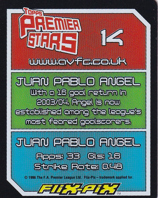 014. ASTON VILLA BADGE - JUAN PABLO ANGEL - JUAN PABLO ANGEL - 3D FLIX-PIX