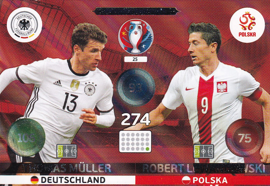 025. THOMAS MÜLLER - ROBERT LEWANDOWSKI - FRIENDS AND FOES
