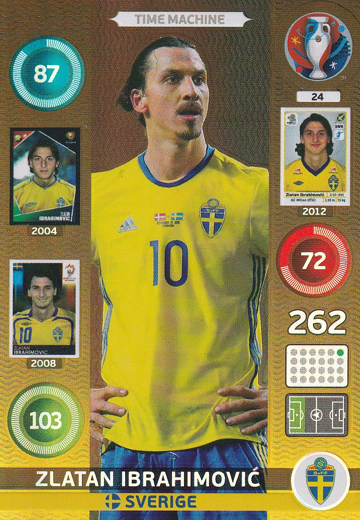 024. ZLATAN IBRAHIMOVIC - SVERIGE - TIME MACHINE