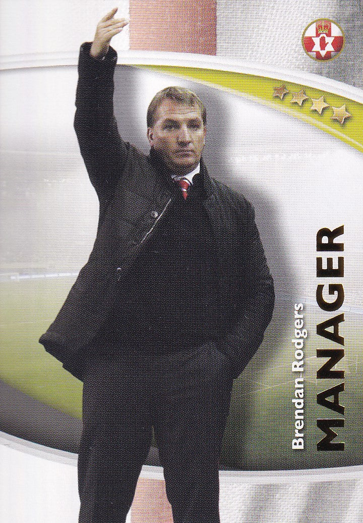 188. BRENDAN RODGERS - NORTHERN IRELAND - MANAGER