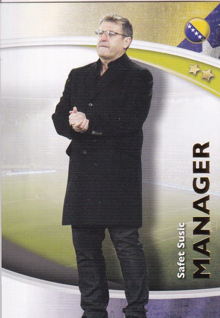 195. SAFET SUSIC - BOSNIA & HERZEGOVINA - MANAGER