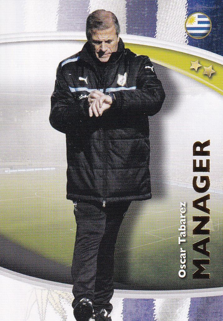 196. OSCAR TABAREZ - URUGUAY - MANAGER