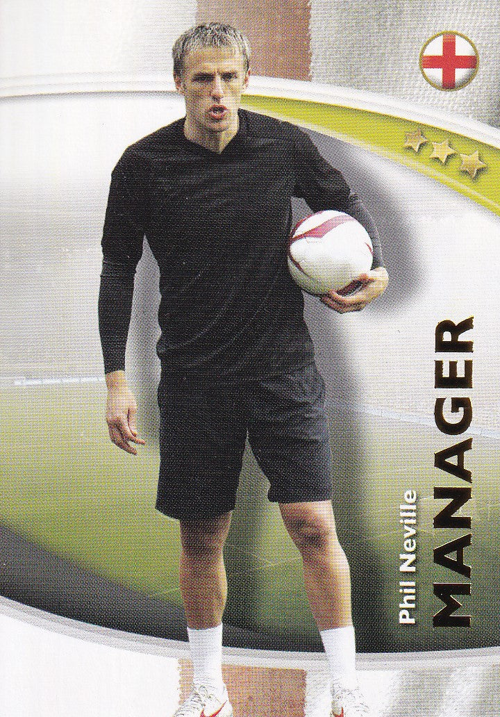 180. PHIL NEVILLE - ENGLAND - MANAGER