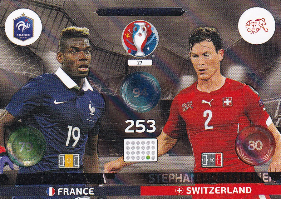 027. PAUL POGBA - STEPHAN LICHTSTEINER - FRIENDS AND FOES