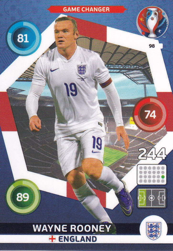 098. WAYNE ROONEY - ENGLAND - GAME CHANGER
